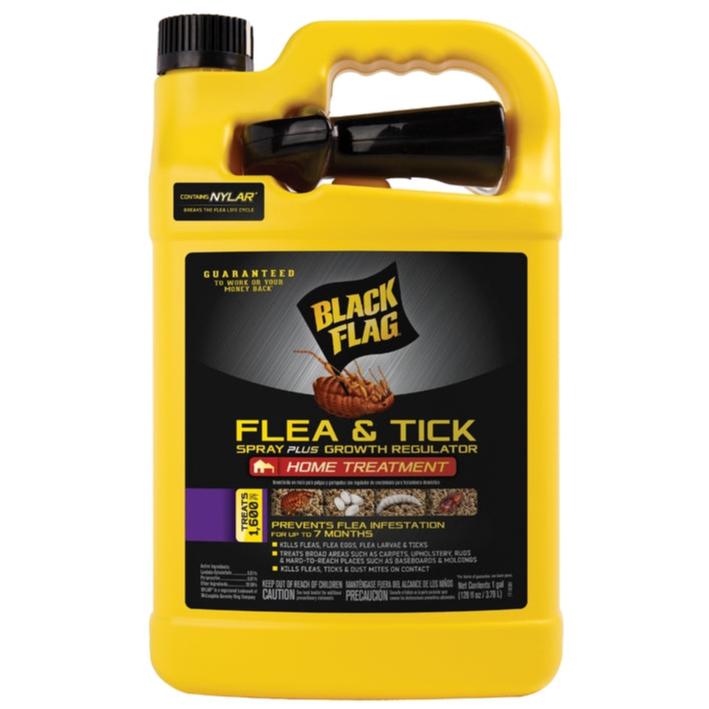 Black Flag Flea & Tick Killer Spray (w/ Dispenser) - 128 oz.