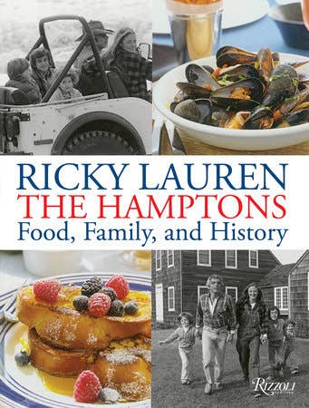 "The Hamptons" History Cookbook by Ricky Lauren