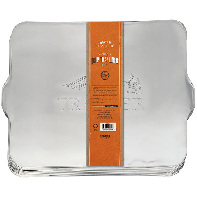 Traeger Aluminum Grill Drip Tray Liners - 5 pc.