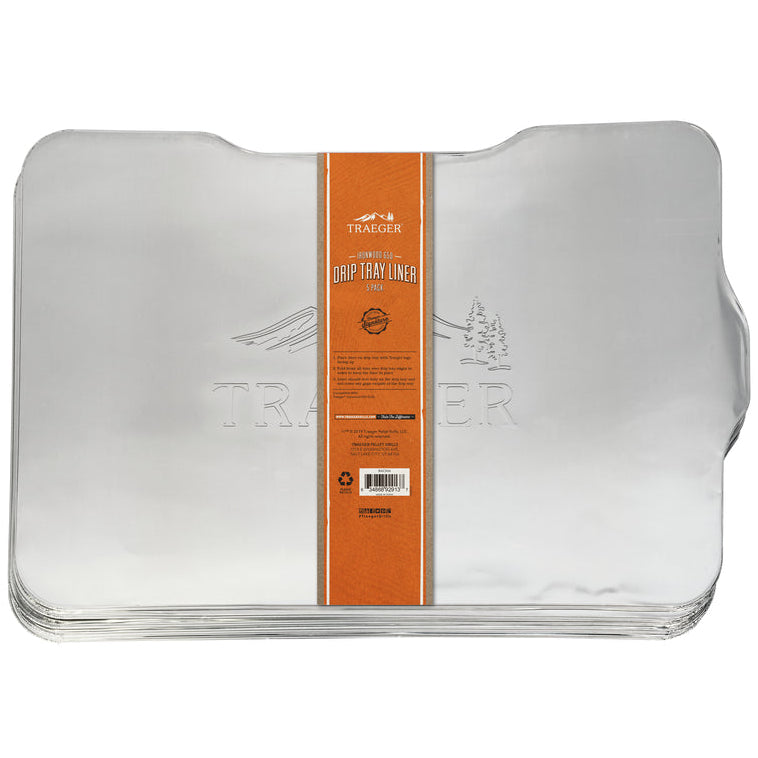 Traeger Aluminum Grill Drip Tray Liners - 5 pc.