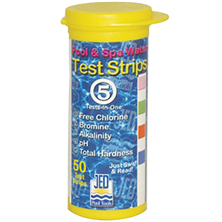 JED Pool Tools Water Testing Strips - 50 pc.