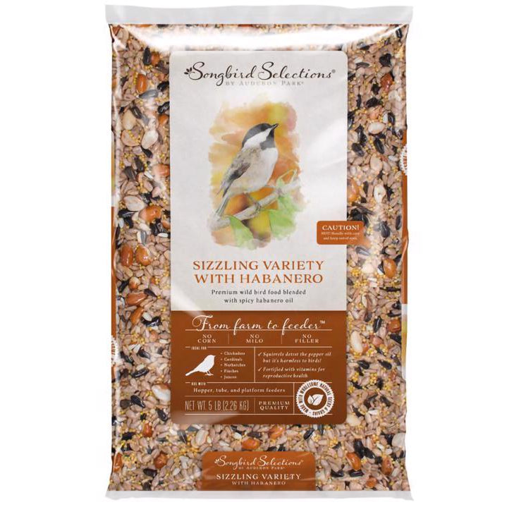 Songbird Selections Sizzling Habanero Bird Seed - 5 lb. & 10 lb.