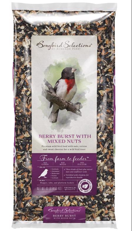 Songbird Selections Berry Burst & Nuts Bird Food - 5 lb. & 10 lb.