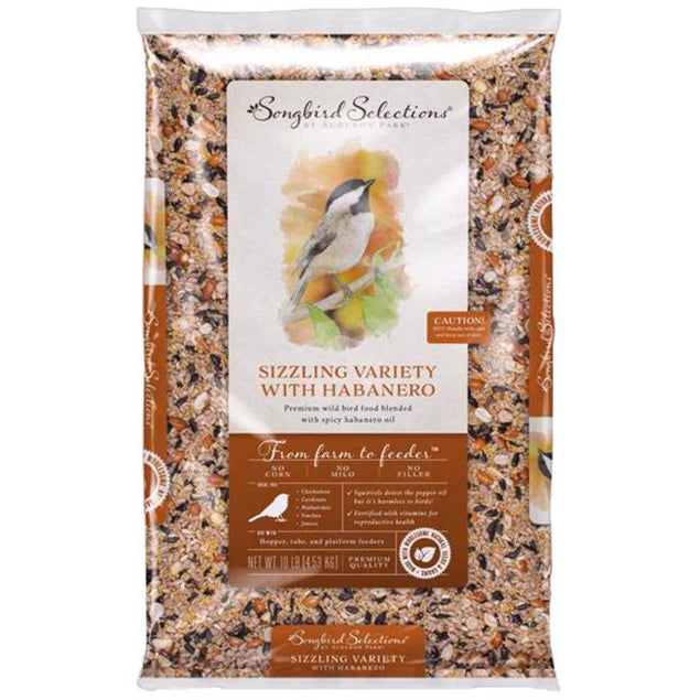 Songbird Selections Sizzling Habanero Bird Seed - 5 lb. & 10 lb.