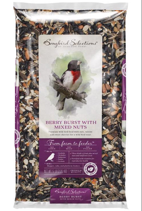 Songbird Selections Berry Burst & Nuts Bird Food - 5 lb. & 10 lb.