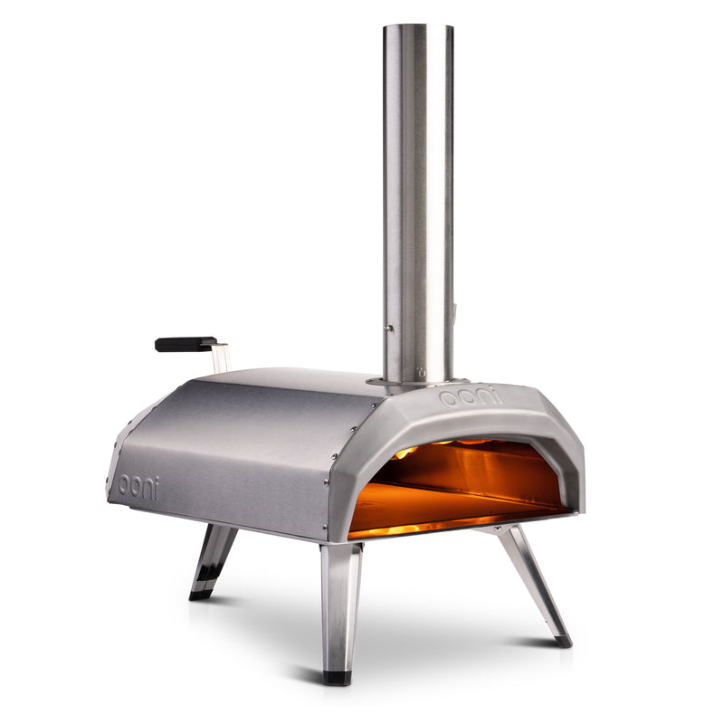 Pizza Oven, Karu, Charcoal/Wood, Silver - 12"