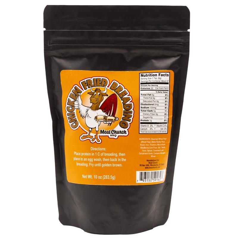 Meat Church Chicken Fried Style Breading Mix - 10 oz.