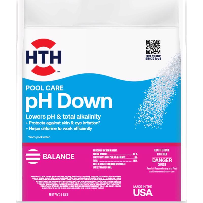 HTH Granulated pH Down - 5 lb.