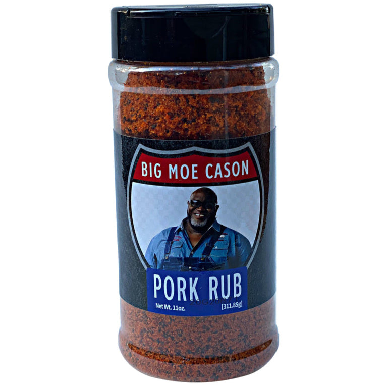 Big Moe Cason Pork BBQ Rub - 11 oz.