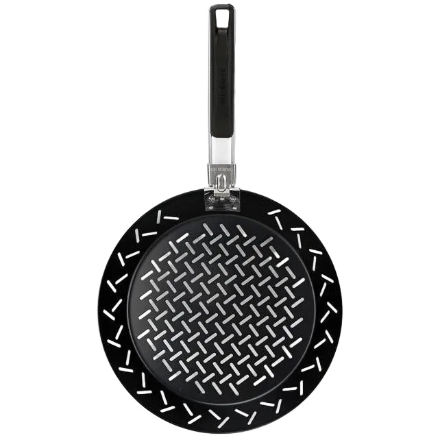 Grill Mark Folding Non-Stick Steel Grilling Skillet - 12"