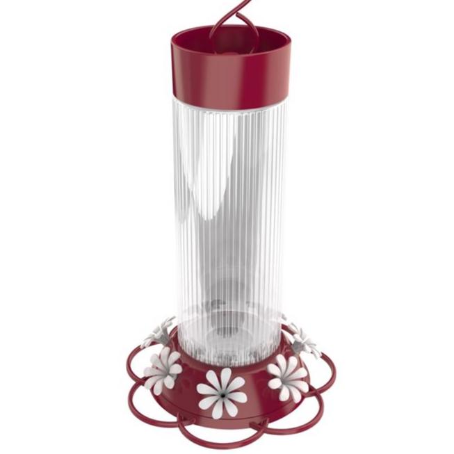 Nature's Way Textured Glass Hummingbird Feeder - 28 oz.