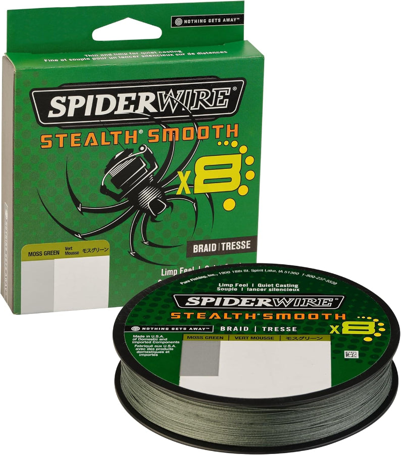 SpiderWire Stealth Smooth Braided Fishing Line - 20 lb. to 40 lb.
