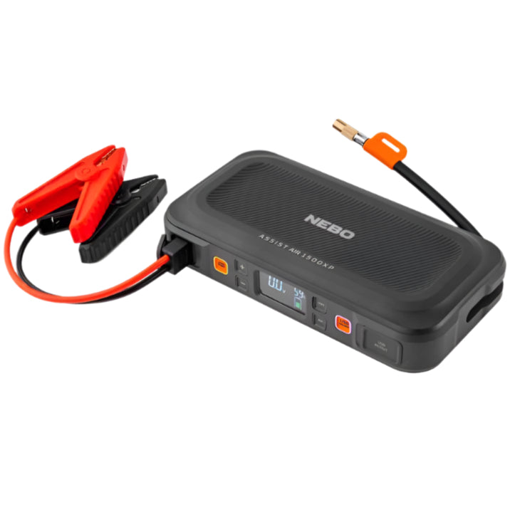 NEBO Assist Air 12V/1500A Automotive Jump Starter & Tire Inflator