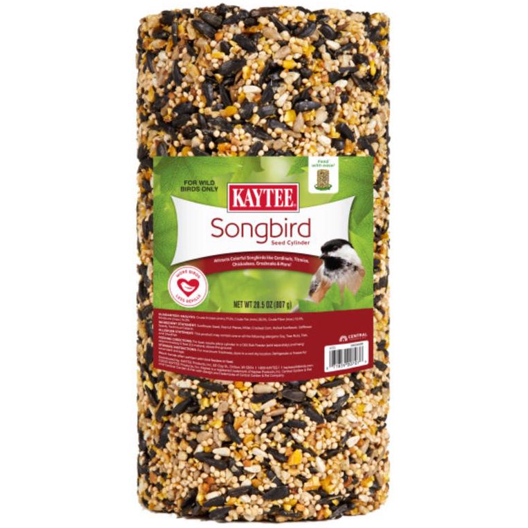 Kaytee Songbird Seed Feeding Cylinder - 28.5 oz.