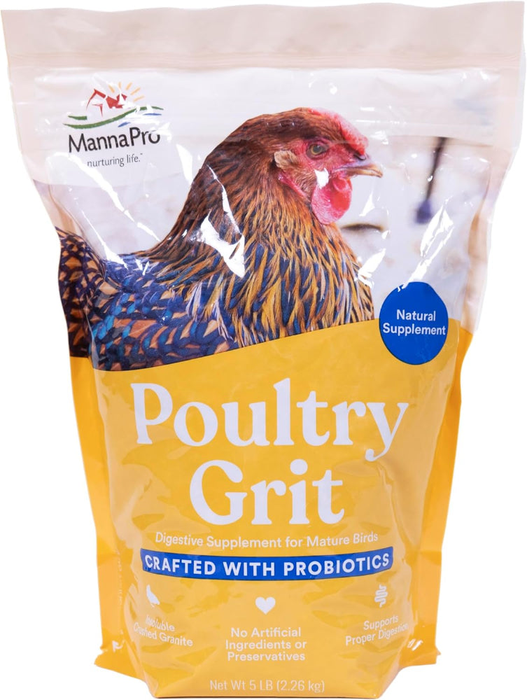 Manna Pro Poultry Grit w/ Probiotics - 5 lb.