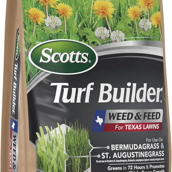 scotts fertilizer plant Scotts "Weed & Feed" Turf Builder Lawn Fertilizer (Texas Blend)