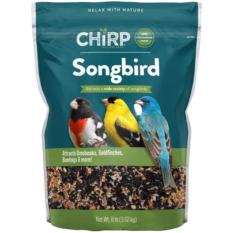 Chirp Assorted Wild Bird Seed Blends - 7 lb. & 8 lb.