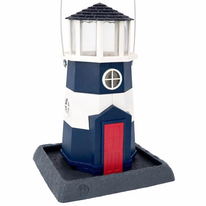 North States Nautical Lighthouse Bird Feeder (8 lb. Capacity)