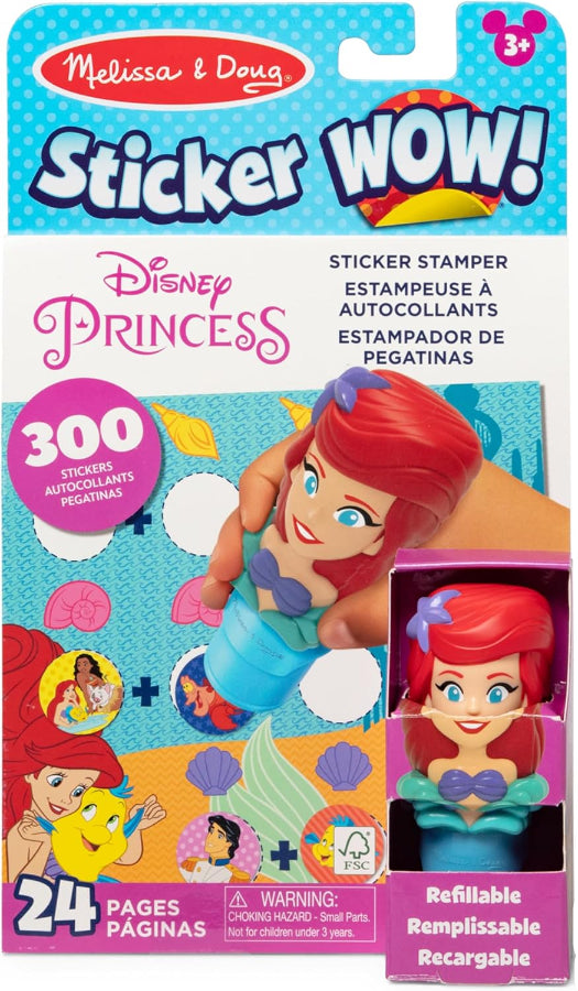 Melissa & Doug "Sticker WOW!" Stamper & Book Set