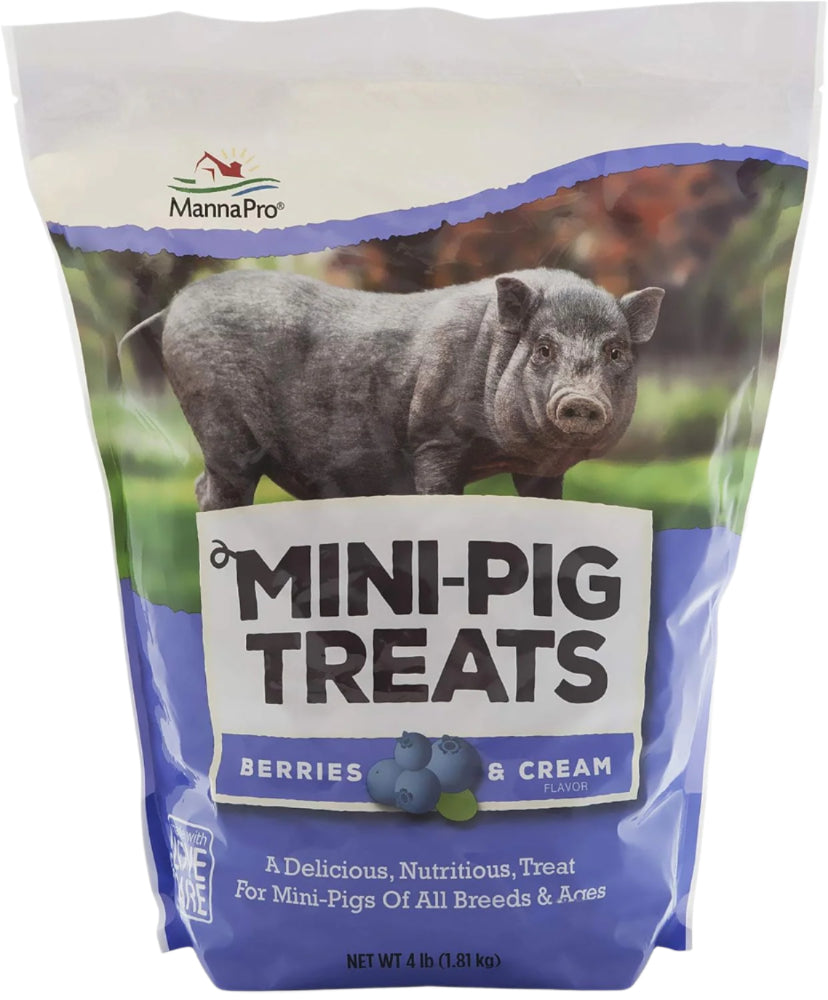 Manna Pro Berries & Cream Mini Pig Treats - 4 lb.