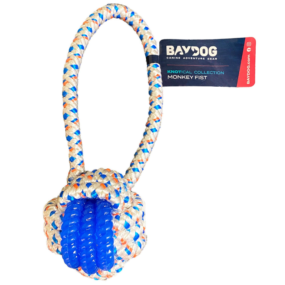 Baydog Monkey Fist "Knotical" Rope Dog Toy