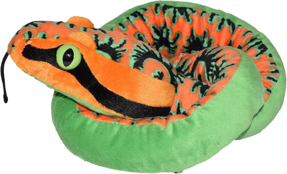 Wild Republic Plush Snake Jumbo Anaconda, Serpente Di Peluche, Regalo Wild Republic Plush Snake Jumbo Anaconda, Serpente Di Peluche, Regalo