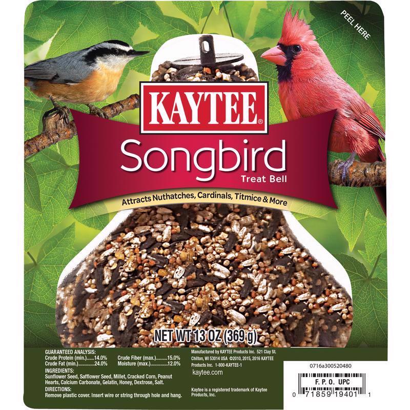 Kaytee Hanging Songbird Treat Bell - 13 oz.