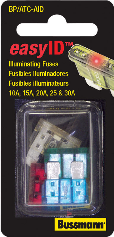 Bussmann EasyID Illuminated Blade Fuses