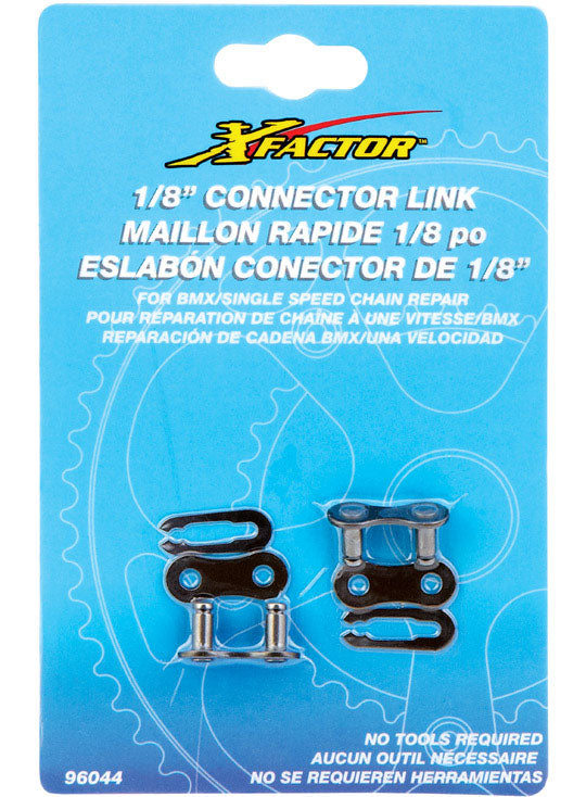 Kent X-Factor 1/8" Steel Bike Chain Connector Links - 2 pc.