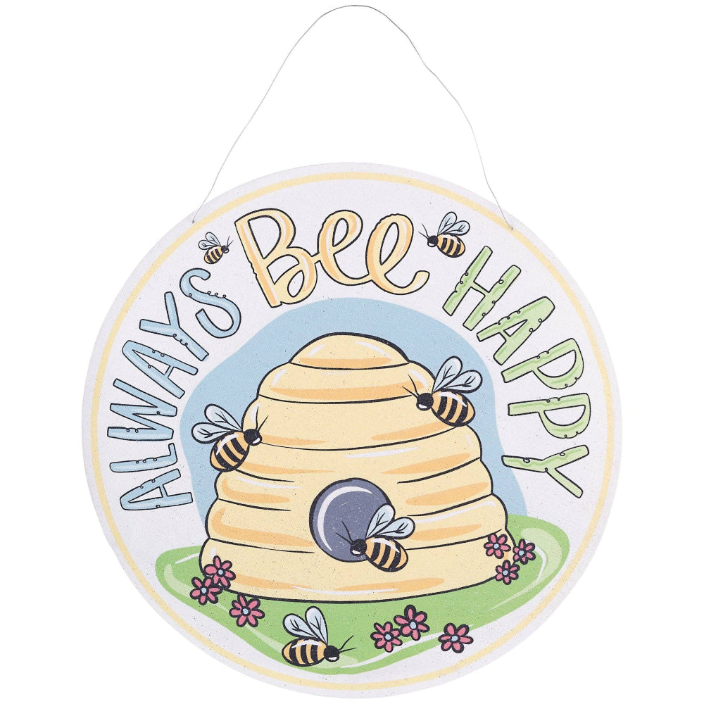 Glory Haus Bunny & Bees Reversible Easter Burlee - 22"