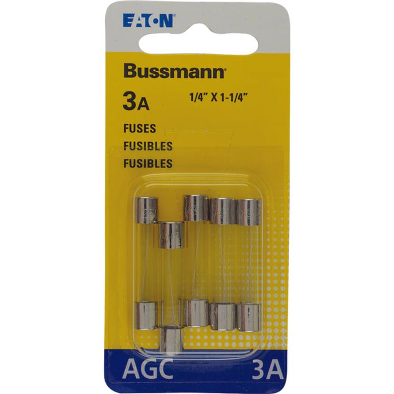 Bussmann AGC Glass Tube Fuses