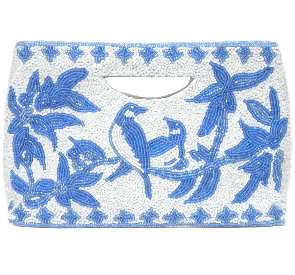 Tiana Designs Handmade Mini Beaded Purses - 6.5" x 9"