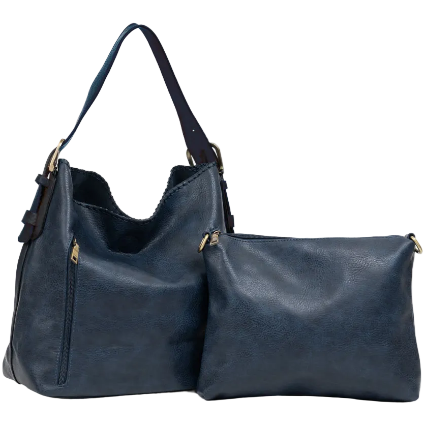 Jen & Co. Alexa Hobo Vegan Leather Concealed Carry Bag