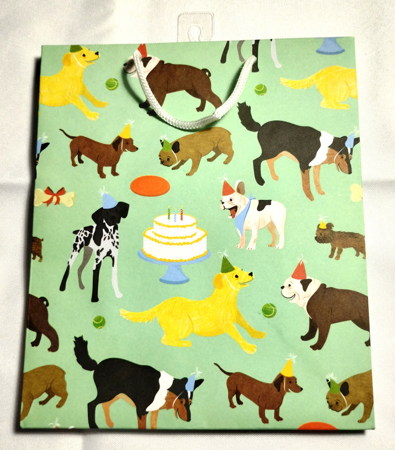 Birthday Dogs Gift Bag - Medium
