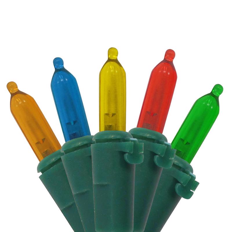 Celebrations LED Battery-Operated Mini Christmas Lights - 16' (50 Lights)