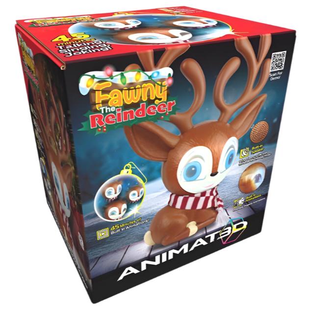 Fawny The Reindeer Animated Decoration
