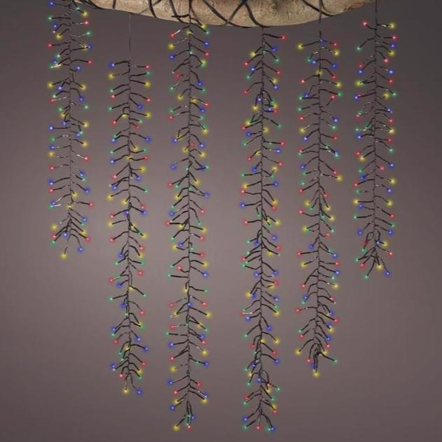 Celebrations Gold LED Cascade Christmas Lights (480 Lights)