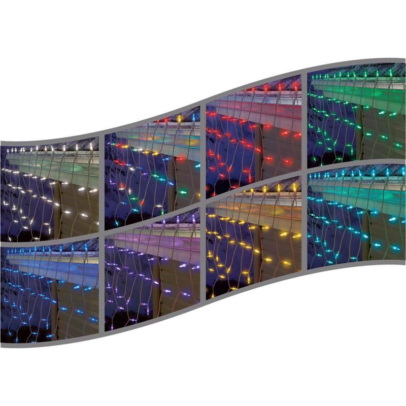 Celebrations Gold LED Mini Icicle Christmas Lights (100 Lights)