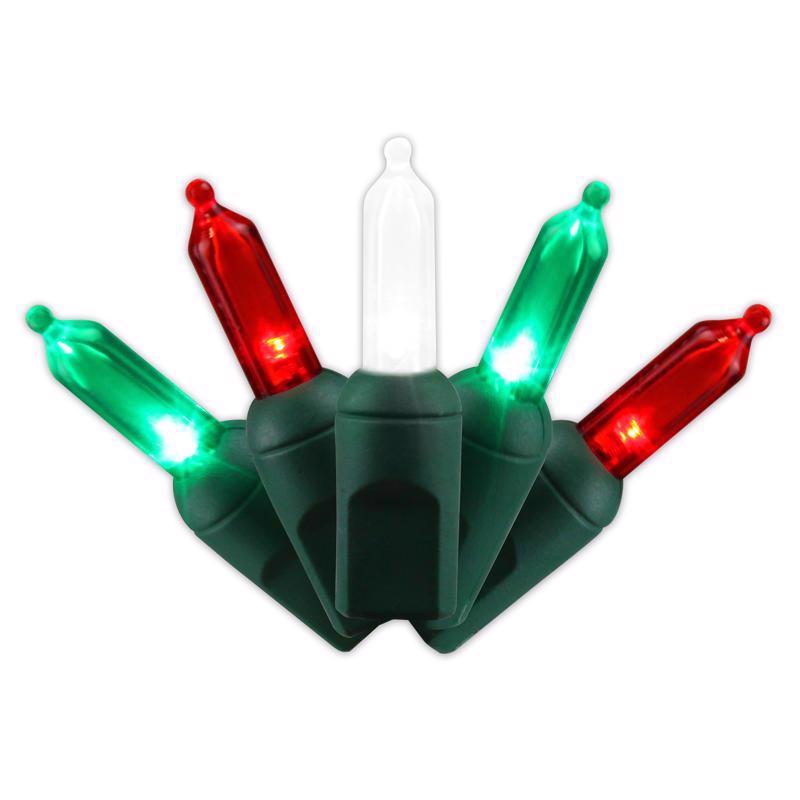 Celebrations Platinum LED T5 Mini Christmas Lights - 24.5' (50 Lights)