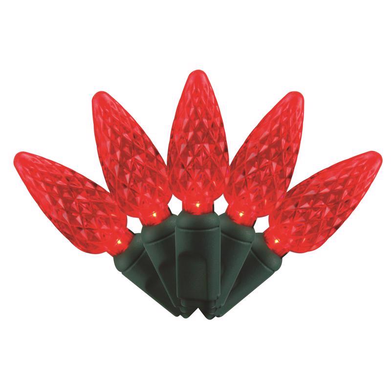 Celebrations Platinum LED C6 Christmas Lights - 25' (50 Lights)