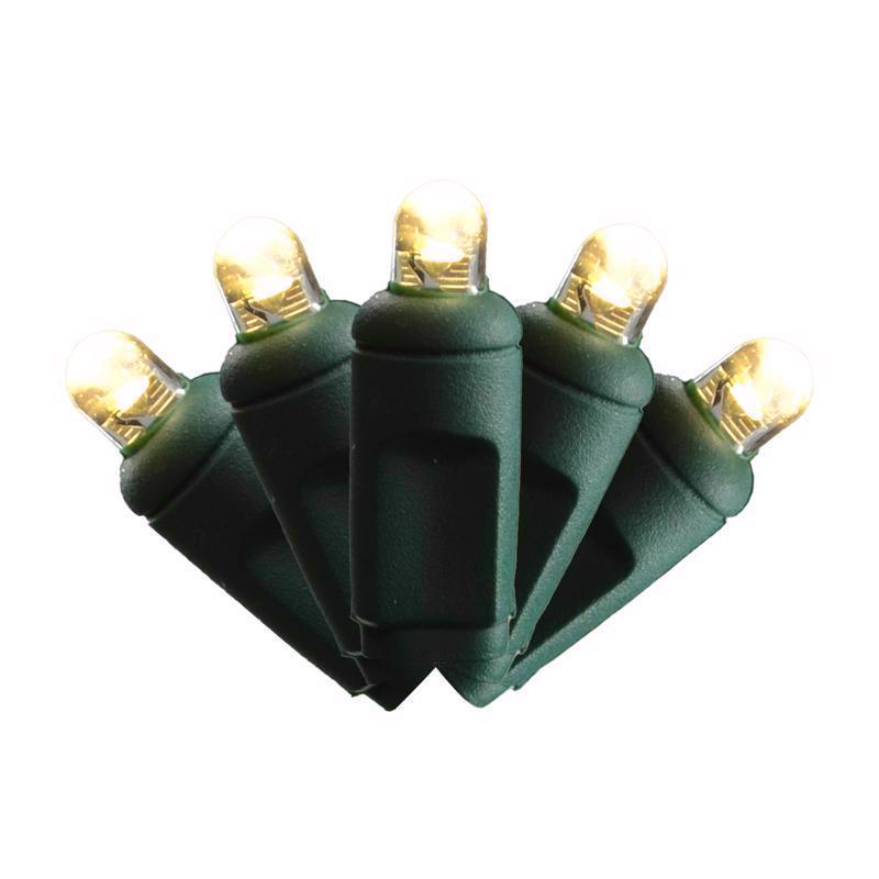 Celebrations Platinum LED Grand Mini Christmas Lights - 24.5' (50 Lights)