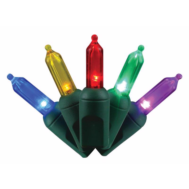 Celebrations Platinum LED T5 Mini Christmas Lights - 24.5' (50 Lights)