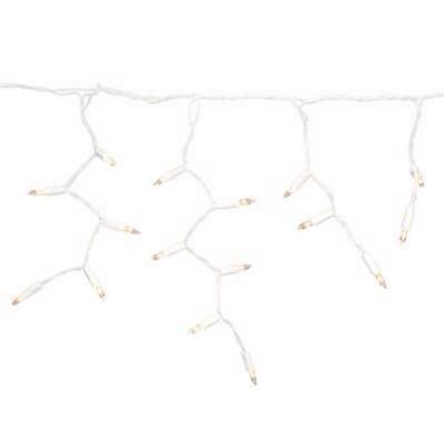 Celebrations Platinum LED T5 Sparkle Icicle Christmas Lights - 9.5' (100 Lights)