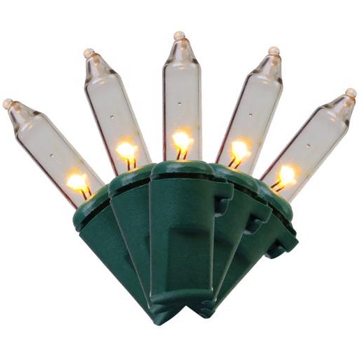 Celebrations Classic LED T5 Mini Christmas Lights - 24.75' (100 Lights)