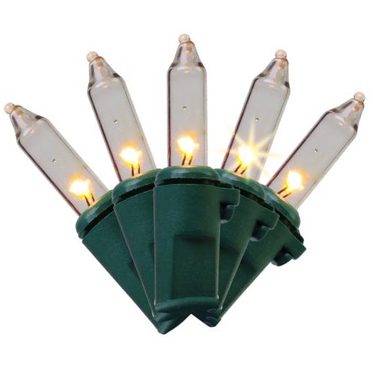Celebrations Classic LED T5 Mini Christmas Lights - 24.75' (100 Lights)