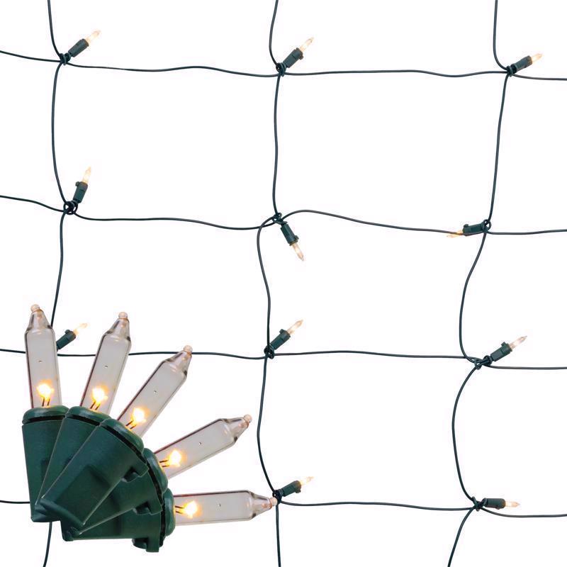 Celebrations Classic LED Christmas Light Nets - 4' x 6' (100 Lights)