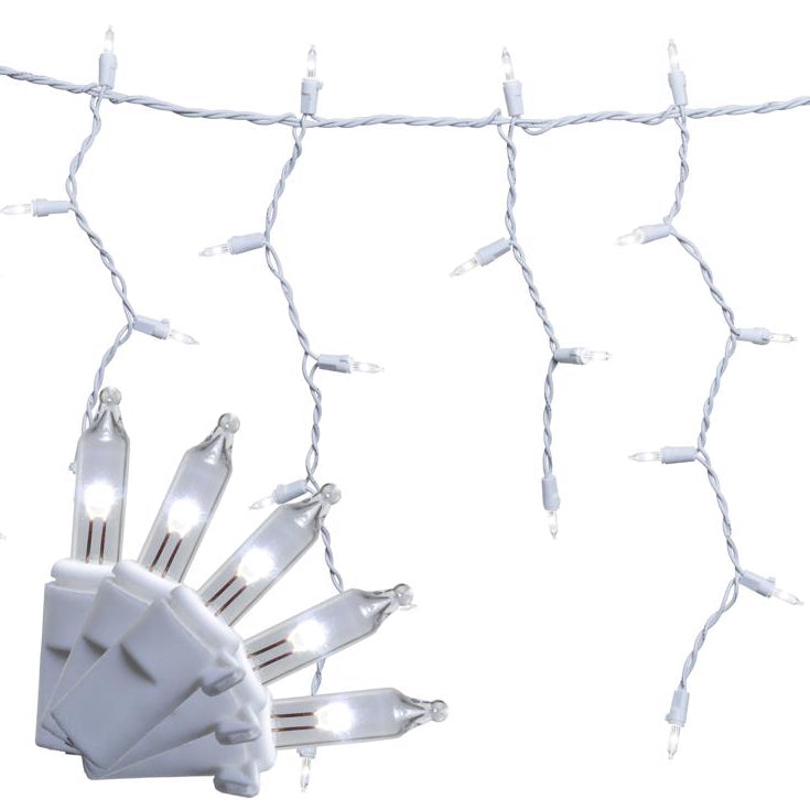 Celebrations Classic LED Icicle Christmas Lights - 19.6' (300 Lights)