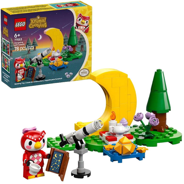 LEGO Animal Crossing Stargazing Celeste Set - 78 pc.