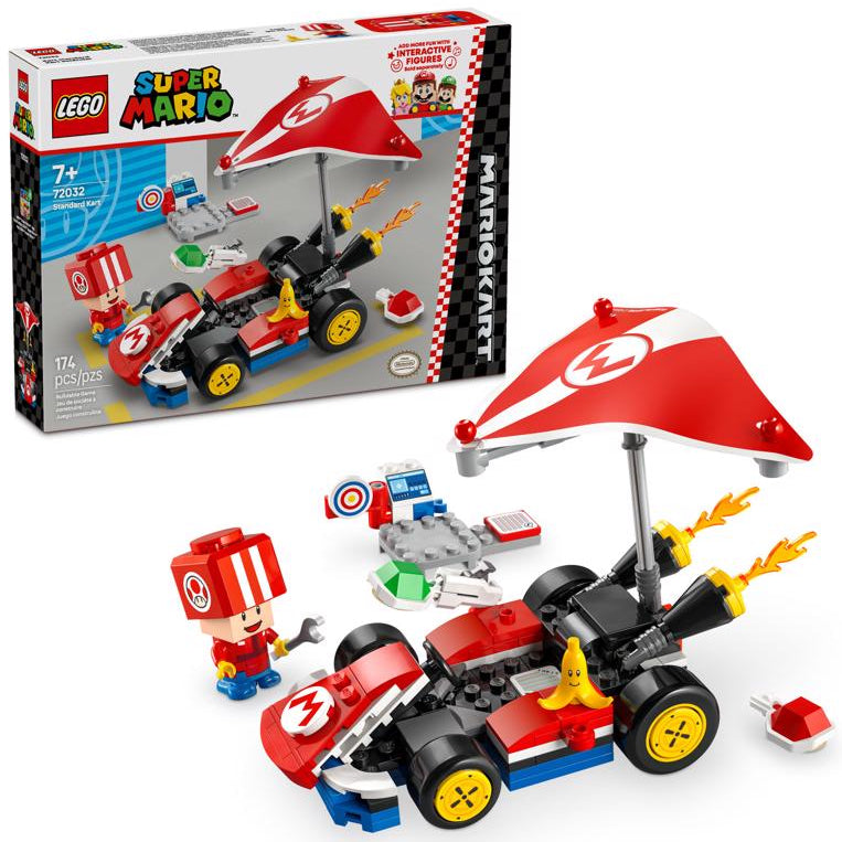 LEGO Super Mario Kart Pit Stop Set - 174 pc.