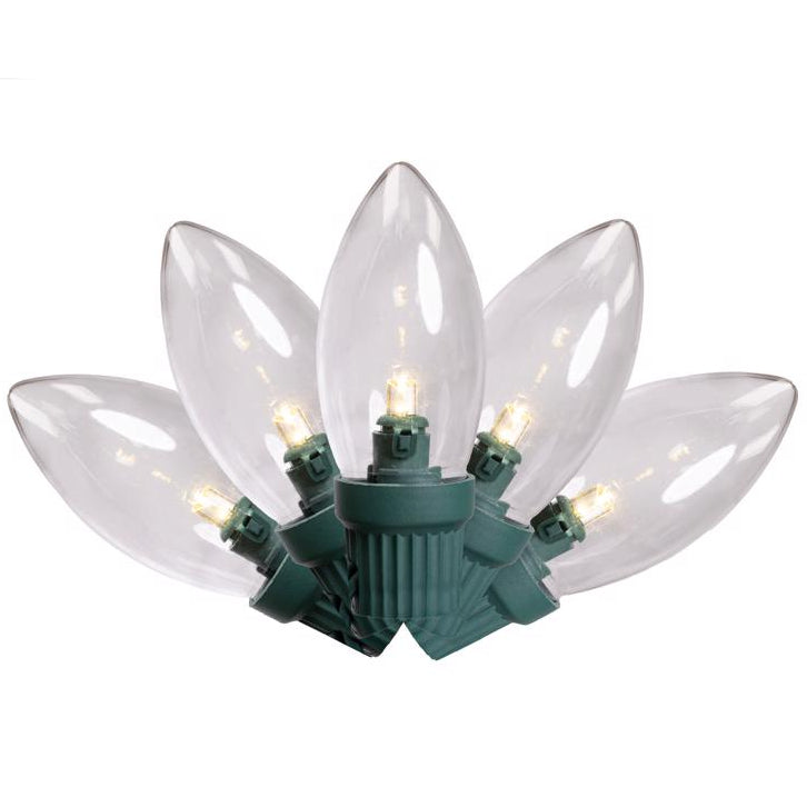 Celebrations Classic LED C9 Christmas Lights - 16' (25 Lights)